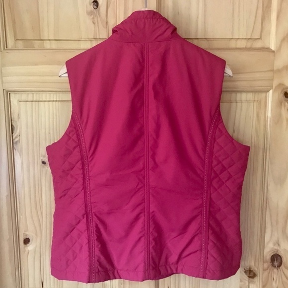 COLDWATER Creek quilted vest size L (14/16) - Picture 7 of 8